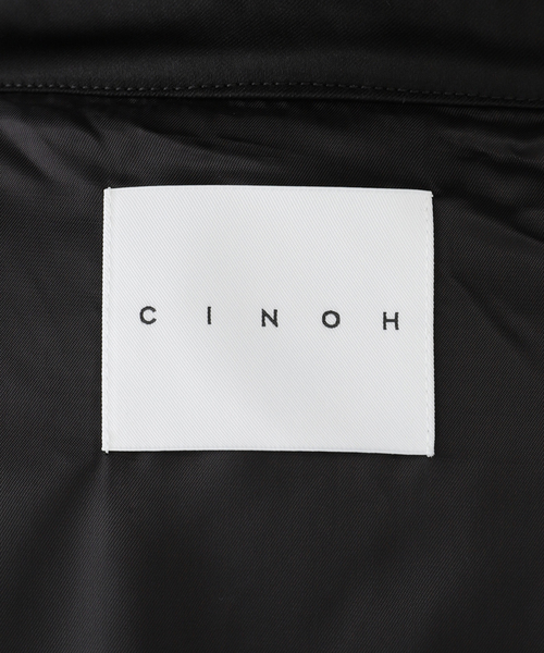 CINOH(チノ)の「CINOH(チノ)ツイードジャケット C24WJK05-Y(ブルゾン・レディース・ブラック・FREE)」の22枚目の写真