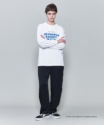 6（ロク）の「＜6(ROKU)＞NYC NO PEOPLE Tシャツ（Tシャツ