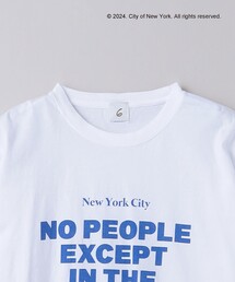 6 ROKU NYC NO PEOPLE Tシャツ 6（ロク）の「＜6(ROKU)＞NYC NO PEOPLE Tシャツ（Tシャツ