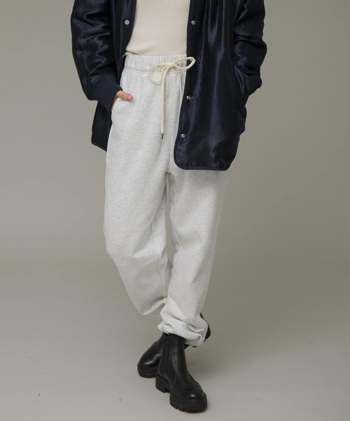 URBAN RESEARCH Sonny Label（アーバンリサーチサニーレーベル）の「裏起毛スウェットパンツ（その他パンツ・レディース・グレー/オートミール・FREE）」の3枚目の写真