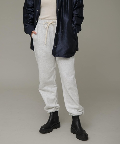 URBAN RESEARCH Sonny Label（アーバンリサーチサニーレーベル）の「裏起毛スウェットパンツ（その他パンツ・レディース・グレー/オートミール・FREE）」の4枚目の写真