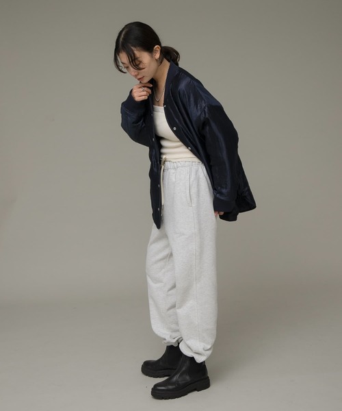 URBAN RESEARCH Sonny Label（アーバンリサーチサニーレーベル）の「裏起毛スウェットパンツ（その他パンツ・レディース・グレー/オートミール・FREE）」の10枚目の写真
