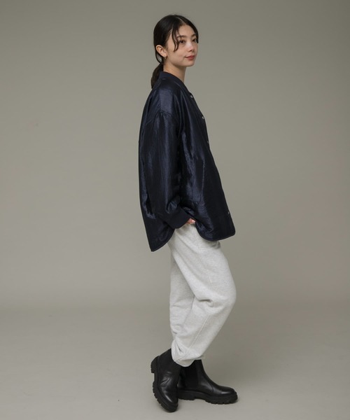 URBAN RESEARCH Sonny Label（アーバンリサーチサニーレーベル）の「裏起毛スウェットパンツ（その他パンツ・レディース・グレー/オートミール・FREE）」の11枚目の写真