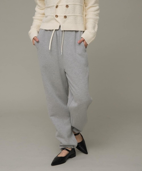 URBAN RESEARCH Sonny Label（アーバンリサーチサニーレーベル）の「裏起毛スウェットパンツ（その他パンツ・レディース・グレー/オートミール・FREE）」の14枚目の写真