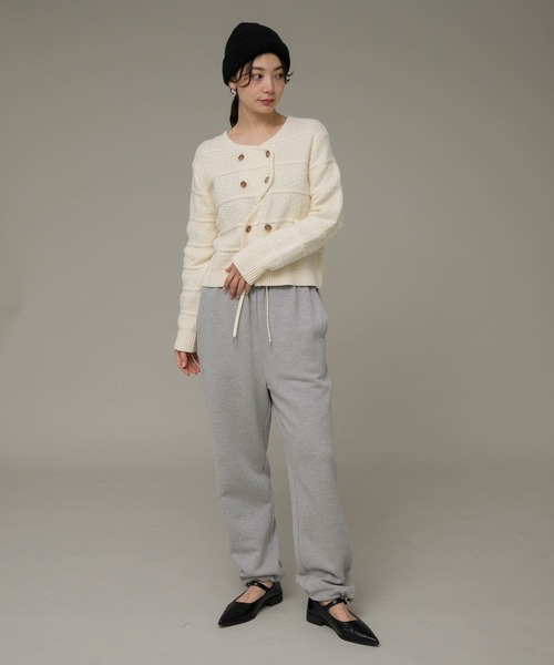 URBAN RESEARCH Sonny Label（アーバンリサーチサニーレーベル）の「裏起毛スウェットパンツ（その他パンツ・レディース・グレー/オートミール・FREE）」の19枚目の写真