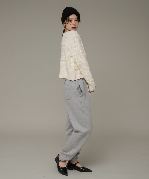 URBAN RESEARCH Sonny Label（アーバンリサーチサニーレーベル）の「裏起毛スウェットパンツ（その他パンツ・レディース・グレー/オートミール・FREE）」の21枚目の写真