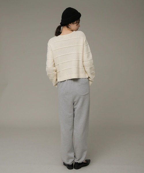 URBAN RESEARCH Sonny Label（アーバンリサーチサニーレーベル）の「裏起毛スウェットパンツ（その他パンツ・レディース・グレー/オートミール・FREE）」の22枚目の写真