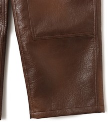 ゆっきー　９０　合皮ロング　その2 TOKYO 23 パンツ Faux Leather Double Knee Pants / トウキョウ
