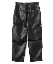 ゆっきー　９０　合皮ロング　その2 TOKYO 23 パンツ Faux Leather Double Knee Pants / トウキョウ