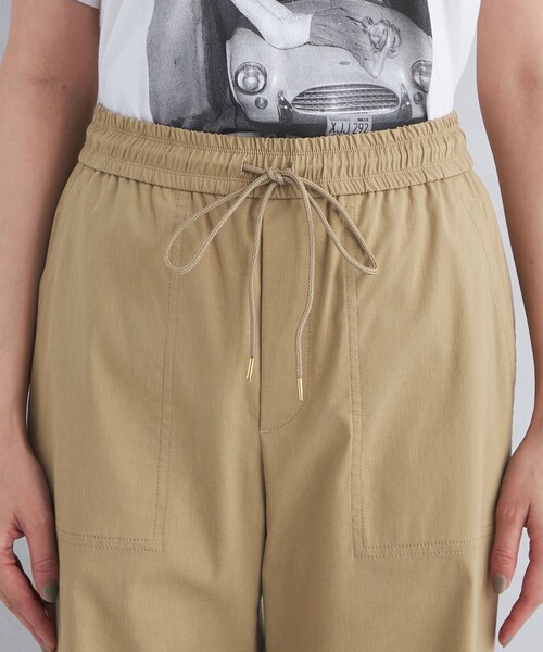 green label relaxing（グリーンレーベルリラクシング）の「［size SHORT/TALLあり］オルマイ LI/MIX ベイカー パンツ（その他パンツ・レディース・ブラック/ベージュ/オフホワイト/ライトグレー/ケリーグリーン/ロイヤルブルー/オリーブ/その他1・40/38/42/36/34/SHORT/TALL/44）」の15枚目の写真