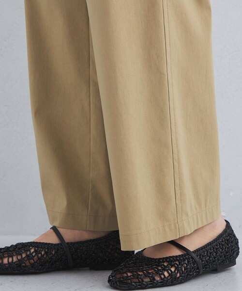 タグ付き　グリーンレーベル　オルマイ LI/MIX ベイカー パンツ34 UNITED ARROWS green label relaxing ［size SHORT/TALLあり