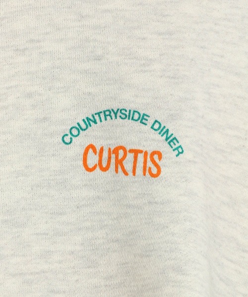 LEPSIM（レプシィム）の「相良チュニックプルオーバー　251861（スウェット・レディース・グレイッシュベージュ/ネイビー/グリーン・FREE）」の9枚目の写真