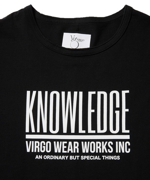 VIRGOwearworks（ヴァルゴウェアワークス）の「ULTIMATE2 [C] Knowledge（Tシャツ/カットソー・メンズ・ホワイト/ブラック/グレイッシュベージュ・2/4/3/5）」の14枚目の写真