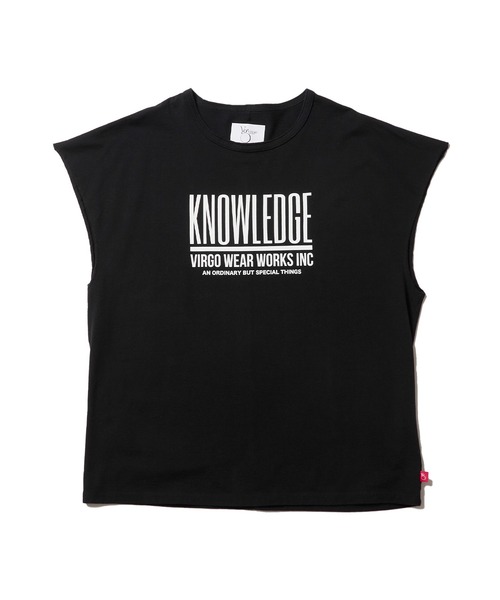 VIRGOwearworks（ヴァルゴウェアワークス）の「ULTIMATE2 [C] Knowledge（Tシャツ/カットソー・メンズ・ホワイト/ブラック/グレイッシュベージュ・2/4/3/5）」の5枚目の写真