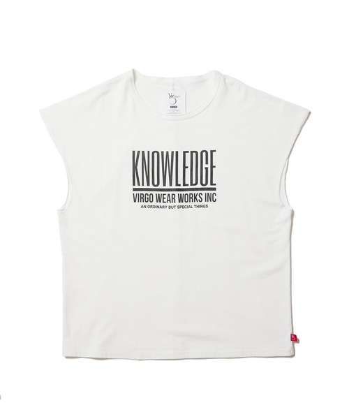 VIRGOwearworks（ヴァルゴウェアワークス）の「ULTIMATE2 [C] Knowledge（Tシャツ/カットソー・メンズ・ホワイト/ブラック/グレイッシュベージュ・2/4/3/5）」の8枚目の写真