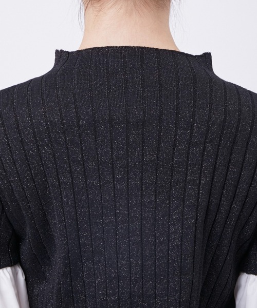 Foundry Mews(ファウンドリーミューズ)の「【Foundry Mews/ファウンドリーミューズ】EVA TOPS(シャツ/ブラウス・レディース・ブラック・FREE)」の14枚目の写真