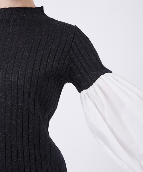 Foundry Mews(ファウンドリーミューズ)の「【Foundry Mews/ファウンドリーミューズ】EVA TOPS(シャツ/ブラウス・レディース・ブラック・FREE)」の11枚目の写真