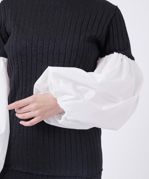 Foundry Mews(ファウンドリーミューズ)の「【Foundry Mews/ファウンドリーミューズ】EVA TOPS(シャツ/ブラウス・レディース・ブラック・FREE)」の12枚目の写真