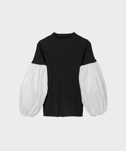 Foundry Mews(ファウンドリーミューズ)の「【Foundry Mews/ファウンドリーミューズ】EVA TOPS(シャツ/ブラウス・レディース・ブラック・FREE)」の5枚目の写真