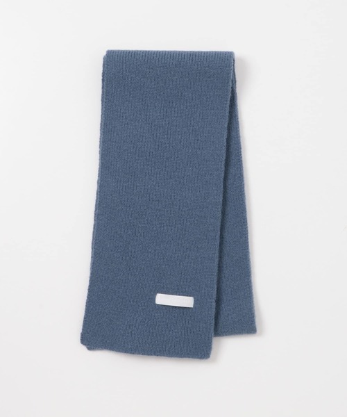 SENSE OF PLACE by URBAN RESEARCH（センスオブプレイスバイアーバンリサーチ）の「プレーンニットマフラー（マフラー・メンズ・チャコールグレー/ブラック/ブルー/ミント・ONE）」の4枚目の写真