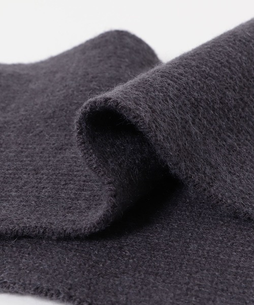 SENSE OF PLACE by URBAN RESEARCH（センスオブプレイスバイアーバンリサーチ）の「プレーンニットマフラー（マフラー・メンズ・チャコールグレー/ブラック/ブルー/ミント・ONE）」の10枚目の写真