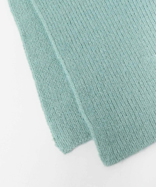 SENSE OF PLACE by URBAN RESEARCH（センスオブプレイスバイアーバンリサーチ）の「プレーンニットマフラー（マフラー・メンズ・チャコールグレー/ブラック/ブルー/ミント・ONE）」の9枚目の写真