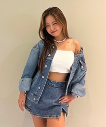 ROXY（ロキシー）の「LIVED IN DENIM SKORT/ロキシーデニムスカート（デニムスカート）」