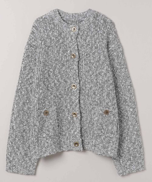 レトロメランジクルーネックカーディガン/319755（カーディガン/ボレロ）｜JEANASIS（ジーナシス）