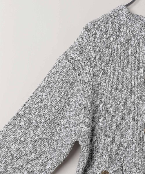 レトロメランジクルーネックカーディガン/319755（カーディガン/ボレロ）｜JEANASIS（ジーナシス）