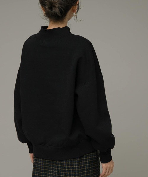 URBAN RESEARCH Sonny Label(アーバンリサーチサニーレーベル)の「『UR TECH』モックネックスウェット(スウェット・レディース・ホワイト系その他/ピンク/ブラック・FREE)」の13枚目の写真