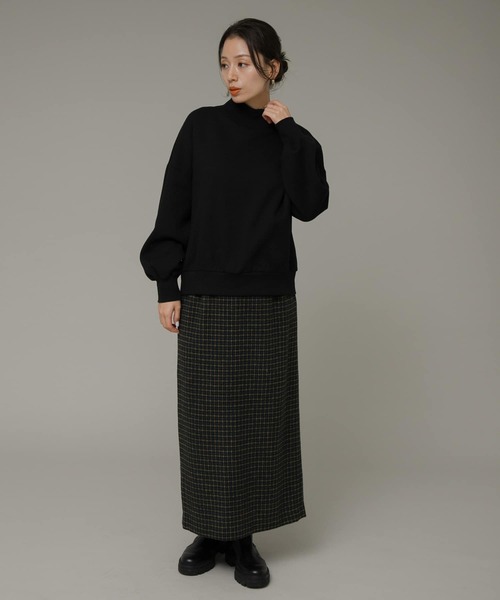 URBAN RESEARCH Sonny Label(アーバンリサーチサニーレーベル)の「『UR TECH』モックネックスウェット(スウェット・レディース・ホワイト系その他/ピンク/ブラック・FREE)」の18枚目の写真