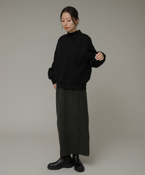 URBAN RESEARCH Sonny Label(アーバンリサーチサニーレーベル)の「『UR TECH』モックネックスウェット(スウェット・レディース・ホワイト系その他/ピンク/ブラック・FREE)」の19枚目の写真