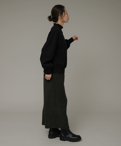 URBAN RESEARCH Sonny Label(アーバンリサーチサニーレーベル)の「『UR TECH』モックネックスウェット(スウェット・レディース・ホワイト系その他/ピンク/ブラック・FREE)」の20枚目の写真