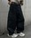 Chikashitsu +i`JVcvXj́uyChikashitsu +zcoating damage wide denim pants / y`JVcvXzR[eBO_[WChfjpcifjpcjvbubN