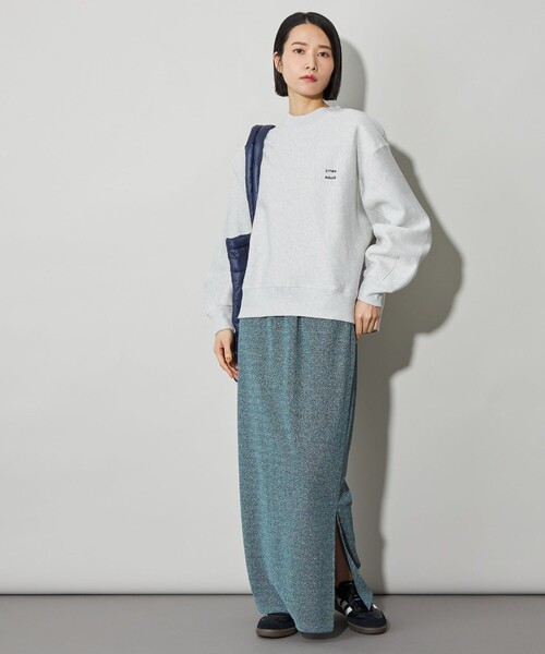 CITEN（シテン）の「＜CITEN＞ユルリバーススウェット（スウェット・レディース・ライトピンク/ライトグレー/ダークグレー/ベージュ・S/M）」の19枚目の写真