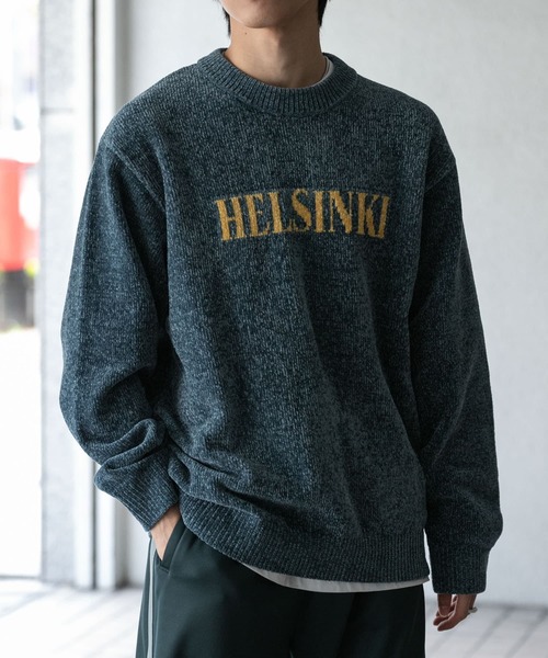 MARK＆lona ニット。送料なしでは販売しません セール】モールロゴグラフィックニット（ニット/セーター）｜SENSE OF