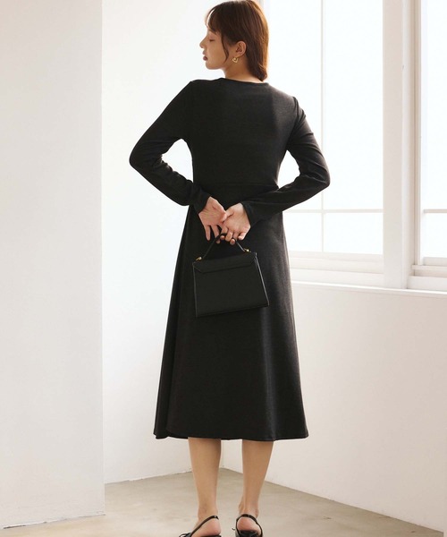 fifth（フィフス）の「ツイストネックワンピース（ワンピース・レディース・ダークグレー/ブラック・M）」の22枚目の写真
