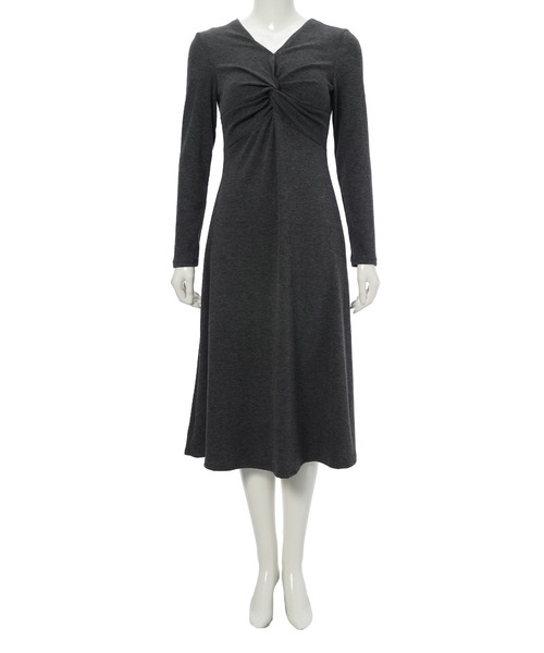 fifth（フィフス）の「ツイストネックワンピース（ワンピース・レディース・ダークグレー/ブラック・M）」の8枚目の写真