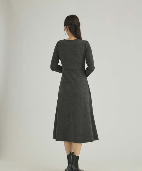 fifth（フィフス）の「ツイストネックワンピース（ワンピース・レディース・ダークグレー/ブラック・M）」の14枚目の写真