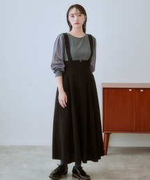 nissen | スカートでも使える２WAYジャンパースカート(ジャンパースカート)