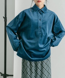 KBF | ベロアBIGシャツ(シャツ/ブラウス)