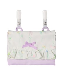 Kids Foret（キッズフォーレ）の「お花・うさぎ総柄移動ポケット（ポーチ・キッズ）」