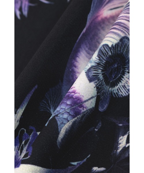 TORNADO MART（トルネードマート）の「TORNADO MART∴アクアフラワープリントシャツ（シャツ/ブラウス・メンズ・ブラック/アイボリー・M/XXL/LL/L）」の5枚目の写真