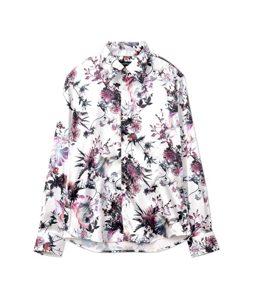 TORNADO MART（トルネードマート）の「TORNADO MART∴アクアフラワープリントシャツ（シャツ/ブラウス・メンズ・ブラック/アイボリー・M/XXL/LL/L）」の20枚目の写真