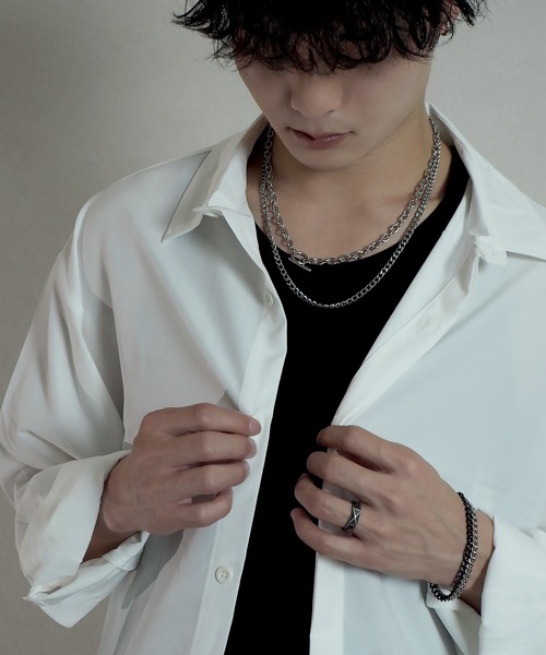 SBG(エスビー)の「SBG 六角形ミラーカットリング(リング・メンズ・ブラック/グレー/ブルー/シルバー・14号/17号/20号/22号)」の18枚目の写真
