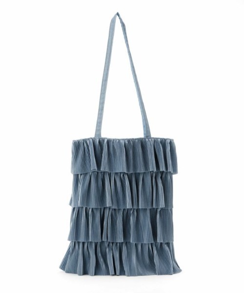 CASSELINI/キャセリーニ/プリーツフリルトート（トートバッグ）｜L.H.P（エルエイチピー）