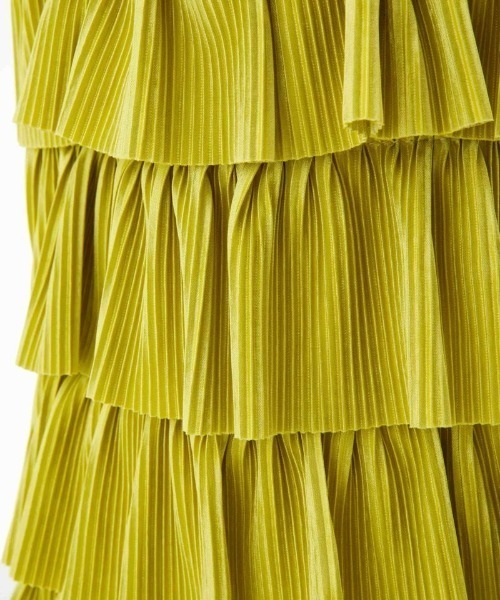 Casselini（キャセリーニ）の「CASSELINI/キャセリーニ/プリーツフリルトート（トートバッグ・レディース・ブラック/シルバー/ブルー・FREE）」の6枚目の写真