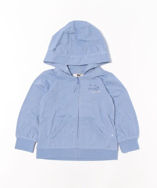 h.naoto 猫耳ジップアップパーカー ネコ耳 PIN×ZIPパーカー | VOLCAN&APHRODITE