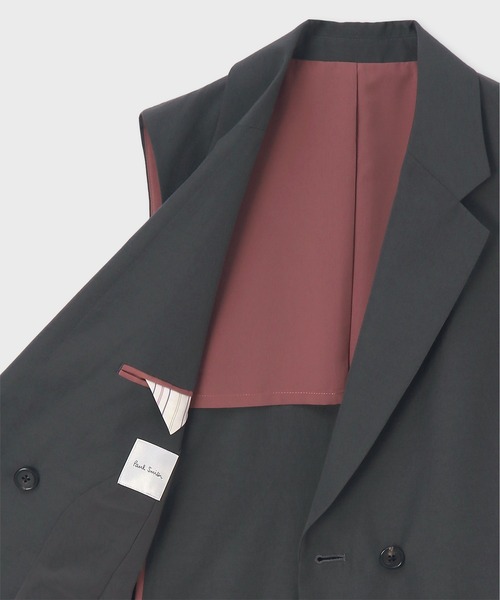 Paul Smith（ポールスミス）の「ウィメンズ マット ロングジレ / 155025 350JA（ベスト・レディース・スミクロ・38/40/42）」の4枚目の写真