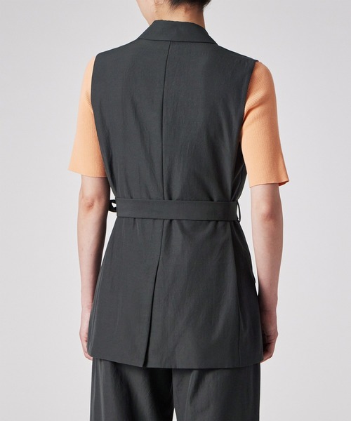 Paul Smith（ポールスミス）の「ウィメンズ マット ロングジレ / 155025 350JA（ベスト・レディース・スミクロ・38/40/42）」の5枚目の写真